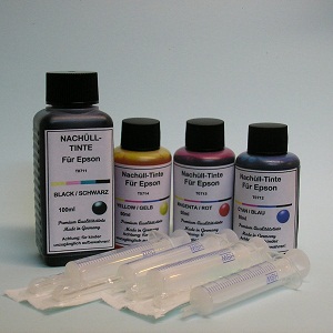 Kit Recarga / Tintas Tinteiros Epson T071.. T089..
