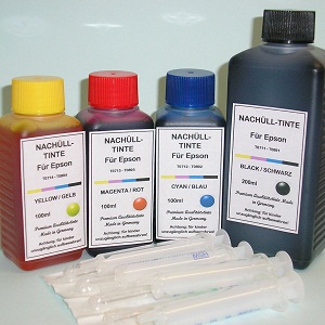 Kit Recarga XL / Tintas Tinteiros Epson T071.. T089..