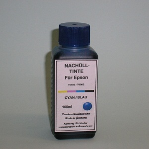 100 ml Tinta Ciano para Epson T0482 T0802