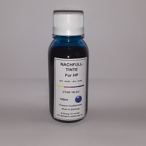 100 ml Tinta Ciano para HP 303 303XL 304 304XL
