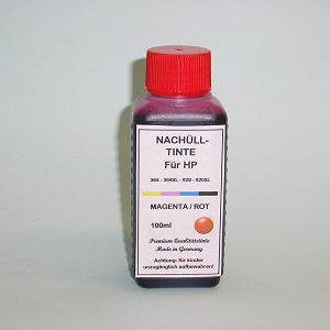 100 ml Tinta Magenta para HP 364 364XL 920 920XL
